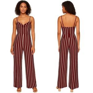 Reformation Guatemala Striped Striped Jumpsuit in Kizmet Size 4